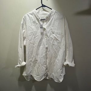 Oversized White Button Down from American Eagle